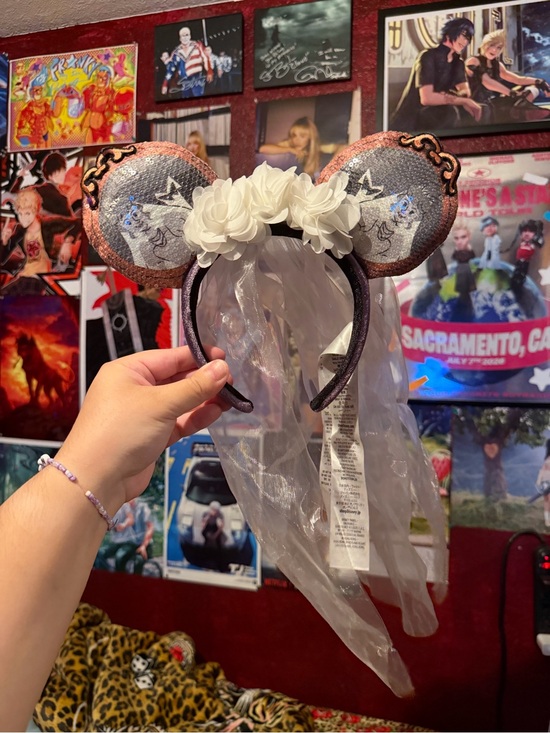 Disney Accessories - Disney Haunted Mansion Minnie Ears Headband